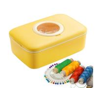 Small Sewing Kit Travel Size Needle Thread Craft Tool with Magnifier