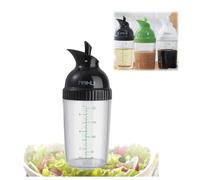 Small Shaker Bottle,Salad Dressing Bottle Prevent Leakage,Homemade Salad Dressing Bottle Mixer Dispenser,Prevent Leakage Salad Dressing Jar With Lid,For Oil,Vinegar,Lemon Juice,Balsamic Sauce Mixing