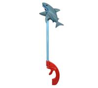 Small Shark Grabber Toy, Shark Snapper, Squeeze Trigger to Close Mouth, Phthalate-Free, Imported from Japan