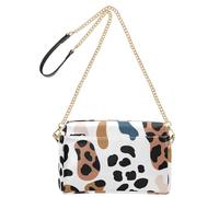 Small Shoulder Bag for Women Vegan Leather Women Casual Bags Waterproof Travel Bag Leopard Print