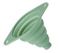 Small Silicone Funnel - Food Grade Foldable 1Pcs | Wide Mouth Silicone Kitchen Tool, Draining Tool Bottle Filling Telescopic, Mini Flexible Space Saver | For Wine Liquid Powder Water
