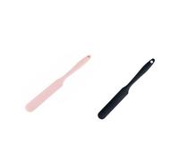 Small Silicone Long Scraper Cream Spreader Cake Making Accessories Reusable Tool Spatulas Kitchen Gadgets Cooking Baking Pink