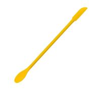 Small Silicone Spatula 15.5x2.5 Cm Double-Ended Spatula Spoon Jar Scraper For Makeup Narrow Bottle Wax Scraper Anti-Scald Long Handle Lotion Stirrer Get Last Drop From Bottles