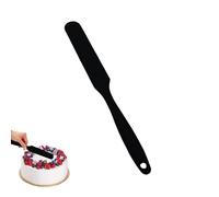 Small Silicone Spatula,Telescopic Narrow Silicone Scraper Black,for Kitchens Use Pet Canned Food Jar Palette Baking Cake Scrapers Buttercream Smoother Foods Bottles Kitchen Utensils Cooking Mixing