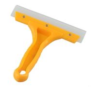 Small Silicone Squeegee Blade for Shower Glass and Various Flat Surfaces, Noise and Streak Cleaning, Suitable for Tint and Vinyl Wrap Applications, Includes Hanging Hole
