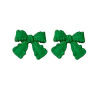 Small Simple And Cute Bow Earrings: Charming Accessories That Of Sweetness And To Your Look Light Brown Earrings, one size, Zinc alloy, No Gemstone