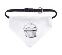 Small 'Single Cupcake' Dog/Cat/Pet Bandana (PD00061299)