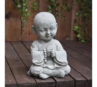 Small Sitting Monk Garden Ornament