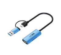 Small Size 1080P 4K30Hz Video Capturing Unit Capturing Docking PD100 With USB Type C For Versatiled Device Compatibility Metal Video Card
