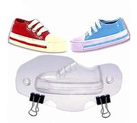 Small Size 3D Kid Basket Shoe Chocolate Mold, Children's Sports Shoes Sneakers Polycarbonate Candy Mold Cake Decorating Tools (Small Size)