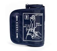 Small Size Blood Pressure Cuff 6.7-8.66 Inches (17-22cm), Adjustable Replacement Portable Blood Pressure Machines Cuff Compatible with Other BP Monitors, Replacement Cuff for Kids Arms (Dark Blue)