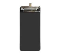 Small Size Clipboard 10x22cm Clip Board Writing Board with Hanging Hook Metal Clip Writing for Office School Compact Clipboard for Receipts Organization