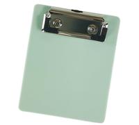 Small Size Clipboard 12x9.8cm Clip Board Writing Board with Hanging Hook Metal Clip Writing for Office School Meeting Notes