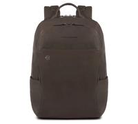 Small size- laptop backpack 14 - unisex - Piquadro - Backpacks - Brown - ONE SIZE - Bags ONE SIZE