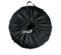 Small Size Universal Car SUV Tire Cover Case Spare Tire Wheel Bag Tyre Spare Storage Cover Tote for Auto/Trailer/Caravan Spare Wheel