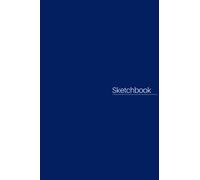 Small Sketch Pad 4x6: Blue Mini Simple Sketch Book for Drawing: Tiny Sketchpad Pocket Journal for Sketching and Doodling, 64 Pages