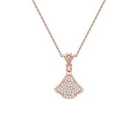 Small Skirt Necklace Female Simple Sterling Silver Clavicle Chain Tide Accessories Pendant Chain
