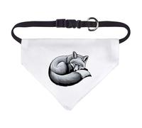 Small 'Sleeping Fox' Dog/Cat/Pet Bandana (PD00059253)