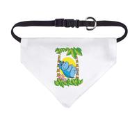 Small 'Sleeping Hippopotamus' Dog/Cat/Pet Bandana (PD00060783)