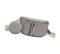 Small Sling Bag for Women - Stylish Shoulder Backpack, Compact Chest Bag | Lightweight Cross Body Gym Pocket for Festival Travel for Casual Wear, School, Travel, Gray, riferimento alla