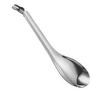 Small Slotted Spoon - Mini Kitchen Spoon Stainless Kitchen Utensil | Compact Effort Spoon Tool, Design with Easy Grip Handle for Draining Vegetale