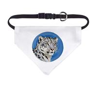 Small 'Snow Leopard' Dog/Cat/Pet Bandana (PD00059225)