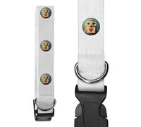 Small 'Snowy Owl Love Note' Dog Collar (PR00063805)