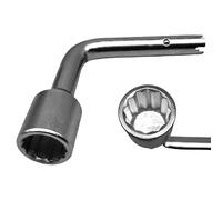 Small Socket Wrench | L-Shaped Heavy Duty Hand Tools - Socket Wrench Car Top Pump Tools - for Truck Vehicle Sedan Pickup Van SUV Home Workshop Garage
