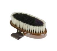 Small soft brush with natural bristles for horses Horze