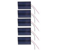Small Solar Panel 5V 120MA with High Conversion Rate Solar Panel Easy to Use for Small Devices Charging Project