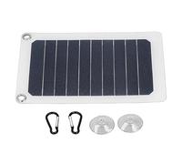 Small Solar Panel, Portable Monocrystalline 6W 6V - Energy Saving Eco - Friendly, Slow Charging Capability, Perfect for Camping and Outdoor Work