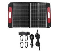 Small Solar Panels, 60W Solar Panel Kit, Foldable Semi - Flexible, 18V - High Efficiency Monocrystalline, ETFE Coating, Ideal for Camping RV and Travel