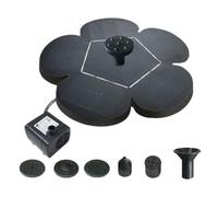 Small Solar Water Fountain, Solar Pond Fountain, Bird Drinking Devices, Flower Shaped Water Devices Pump, Silent Outdoor Spraying Feature, For Gardens, Ponds, Bonsai, Lawns