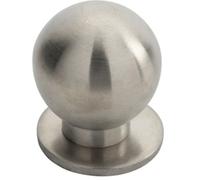 Small Solid Ball Cupboard Door Knob 30mm Dia Stainless Steel Cabinet Handle