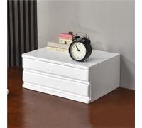 Small Solid Wood Desktop Sto Box White File nizer with Invisible Handle Office & Home Cabinet Cactus Design for Study and Worpace