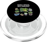 Small Space Big Harvest Urban Farmer Tabletop Vegetable PopSockets PopGrip for MagSafe