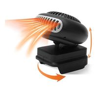 Small Space Heater, 170W 2 Gears 18V Battery Powered Heater, Electric Heater, Portable Battery Heater for BL1815 BL1820 BL1530 BL1840 BL1850 BL1860