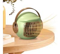 Small Space Heater - 500W Portable Heater | Fan Heater with Overheat Protection | For Desk Table Indoor Car Office Bedroom Bathroom Tent Camping