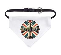 Small 'Spitfire Aeroplane' Dog/Cat/Pet Bandana (PD00061241)