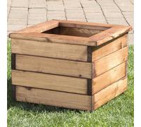 Charles Taylor Small Wooden Planter W41 X D41 X H31cm