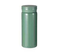 Small Stainless Steel Thermos Flasks - Cute Water Bottle, Vacuum Insulated Flask for Hot and Cold Drinks (BPA Free, Green, 200 ml)