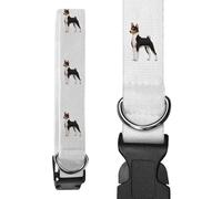 Small 'Standing Basenji Dog' Dog Collar (PR00066681)