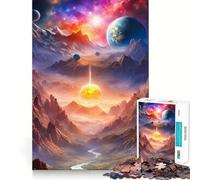 Small Star 1000 Pieces Jigsaws Adults Puzzles Mind Exercise Toy Shared Fun Precision Cut Art Display 38x52cm