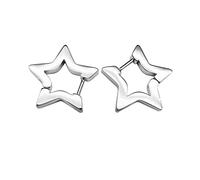 Small Star Earrings Sweet Cool Earrings Punk Piercing Earring Fashion Jewelry Geometry Dangling Minimalist Star for Girls Women