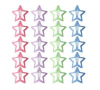 Small Star Hair Clip - Tension Spring Clasp, Non-Slip Hair Metal Star Pin, Press Stud Hair Clips Headpiece, Premium Lightweight Polished Steel | Hairpin Set for & Students