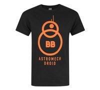 (Small) Star Wars Short Sleeved T-Shirt (Mens Black)