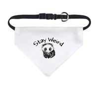 Small 'Stay Weird with Opossum ' Dog/Cat/Pet Bandana (PD00064353)