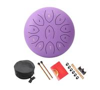 Small Steel Tongue Drum With 11 Tone Portable Ethereal Drum Percussions Instrument Musical Toy For Adults Beginner Kids