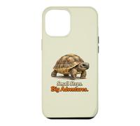 Small Steps Big Adventures: Marching Baby Tortoise Case for iPhone 12 Pro Max