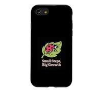 Small Steps, Big Growth Ladybug Design Case for iPhone SE (2020) / 7/8